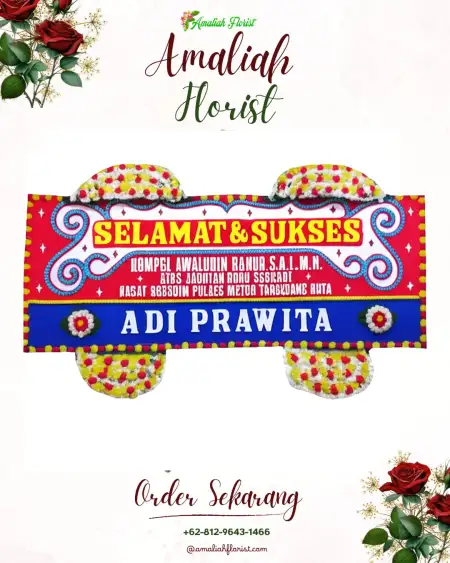 Papan Bunga Ucapan Selamat Jatidrojog